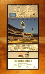 Joe Torre Career WIN #2,000 Ticket RARE OVERSIZED VIP SCOUT SEATING 2007 Yankees - Picture 1 of 4