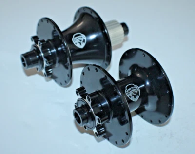 Juego de bujes de bicicleta Steve Potts disco de 6 pernos MTB 32H 12 mm eje pasante 12 velocidades Hyperglide Foto 1 de 4