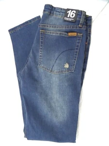 JOES JEANS brixton boys size 16 STRAIGHT narrow kids stretch blue denim - Picture 1 of 9