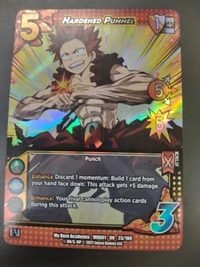 My Hero Academia Card Hardened Pummel 1st Edition - Foto 1 di 2