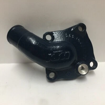 KTM 350 500 MX EXC  1989 Water Pump Cover OEM Blue - Image 1 of 3
