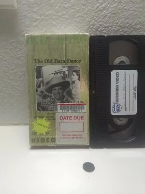 Gene Autry The Old Barn Dance VHS Video Movie Burbank Video - Image 1 of 4