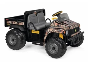 Genuine Kids John Deere Ride On CAMO Electric Gator Battery Children 12v Toy Car - Picture 1 of 3