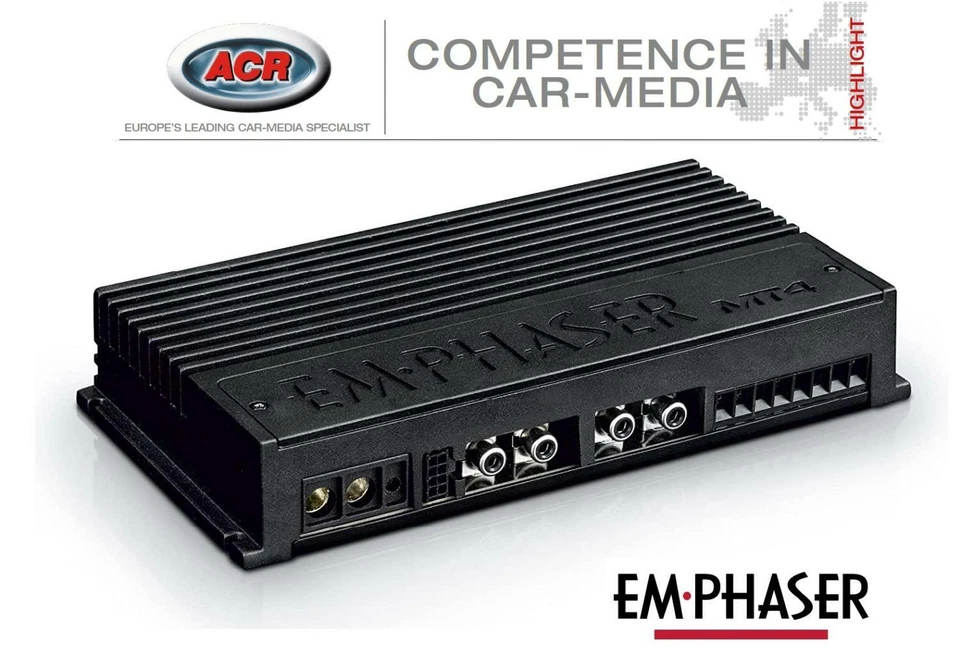 EMPHASER EA-MT4 Monolith 4-Kanal Digital Verstärker Amplifier 600 Watt RMS  - Bild 1 von 4