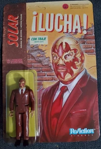 Legends of Lucha Libre Luchador Solar ReAction Figure Super 7 - Picture 1 of 1