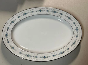 Noritake Frolic 2352 - Piatto da portata ovale 13 3/4" Fine China - Foto 1 di 4