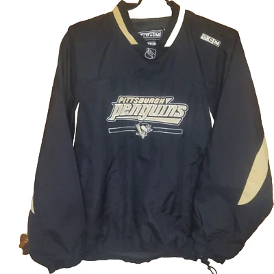 NHL Pittsburgh Penguins CCM Chaqueta Talla Juvenil L Foto 1 de 4