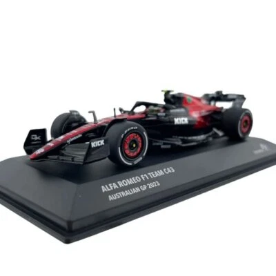 Modellino F1 Solido 1/43 Alfa Romeo F1 C43 Australian GP 2023 #24 Z. Guanyu - Immagine 1 di 4