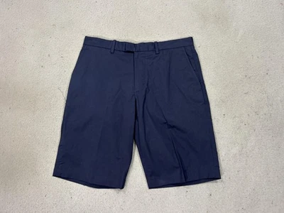 Pantalones Cortos Chinos Fred Perry Bradley Wiggins Para Hombres 28 Azul Algodón Spandex Informales Foto 1 de 4