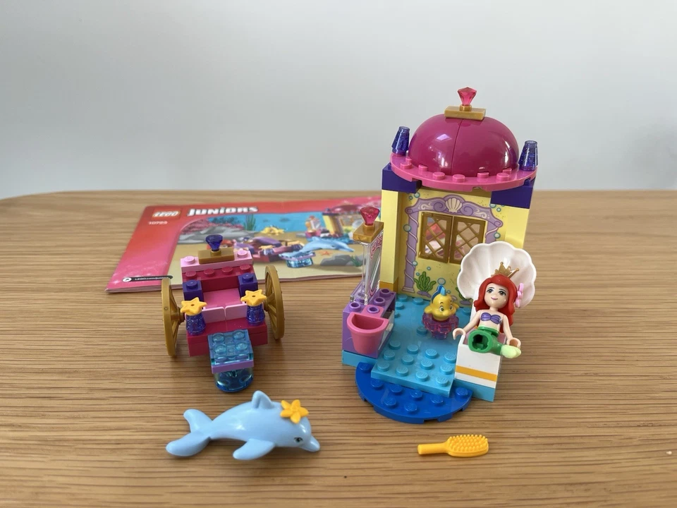 Коляска дельфина Ариэля LEGO Juniors 10723 полная, инструкции. Без коробки. - Изображение 1 из 2