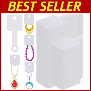 High-Quality Self-Adhesive Display Cards for Keychains & Necklaces - 3.94x.57 In - Picture 1 of 8