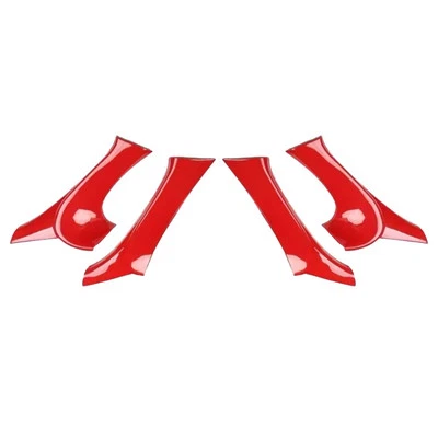 1Set Red Interior Door Armrest Panel Trim Cover Fit For Lexus IS F 250 350 06-13 - Imagem 1 de 4