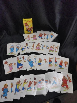 Raro Berenstain Bears Allstars Completo Juego de Cartas Vintage 2-4 Jugadores, Edades 4+ Foto 1 de 4