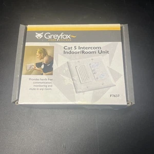 Greyfox F7637-LA Citofono Cat 5 Unità Camera Interno Bianco OTTIME CONDIZIONI - Foto 1 di 4