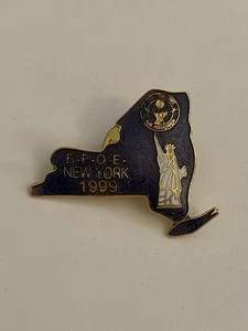Pin de solapa Elks BPOE Nueva York 1999 P83 - Imagen 1 de 3