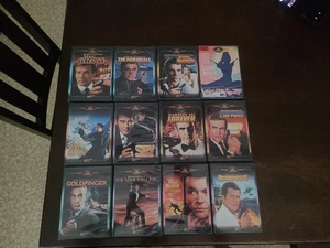 James Bond Movie Collection 12 Movies Tested - Picture 1 of 5