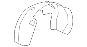 Genuine GM Fender Liner 22860086 - Picture 1 of 4