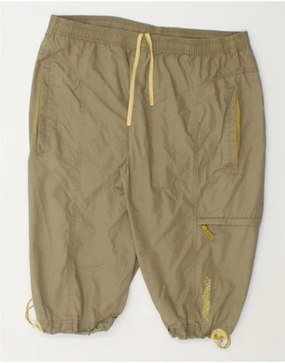 REEBOK Mens Cargo Bermuda Shorts Small W32 L15 Khaki Cotton BF23 - Image 1 of 4