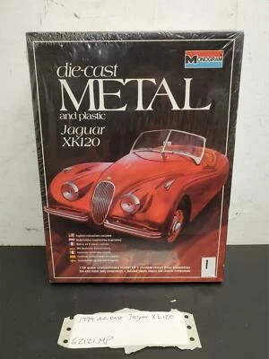 JAGUAR XK120 ROADSTER 1:24 MONOGRAM DIE-CAST / PLASTIC MODEL KIT *BOXED & SEALED - Image 1 of 4