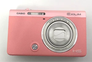CASIO EXILIM EX-ZR70 Pink Digital Camera Set w/ Battery & Charger Tested - Picture 1 of 16