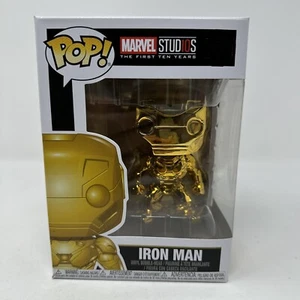 Funko Pop! Marvel Studios First 10 Years - Iron Man (Gold Chrome) #375 - Bild 1 von 8