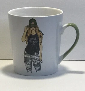 Prima Design Proud Military Wife Ceramic Coffee Tea Mug - Picture 1 of 7