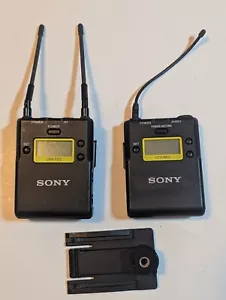 Sony Wireless Lavalier Microphone System URX-P03 UTX-B03 - Picture 1 of 2