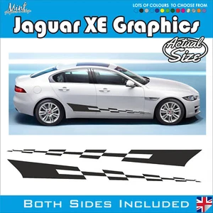 Jaguar XE XF Seiten Custom Streifen R Sportbrake Aufkleber Sticker Grafik 012 - Bild 1 von 4