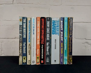 WW2 Pilots Bundle x11 Books - Dam Busters, Night Pilot, Against the Sun, - Imagen 1 de 4