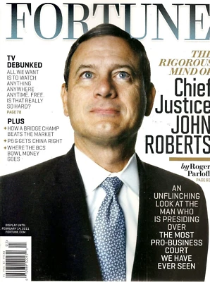 Fortune Magazine Justice John Justice TV Stock Market Procter and Gamble 2011 - Image 1 of 4