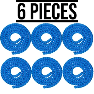 6X Barber Spiral Wrap 10 ft Clipper & Trimmer Wire Protector Cover Guard Cable - Picture 1 of 20