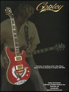 Copley CEG-688 Eagle E-Gitarre Werbung The Tootsies John Stone AD 1A - Bild 1 von 3