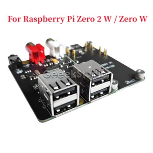Karta audio X302 HiFi DAC HAT i koncentrator USB do Raspberry Pi Zero 2 W / Zero W - Zdjęcie 1 z 4