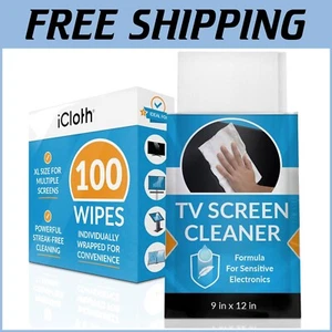 Professional-Grade Screen Cleaning Wipes: XL, Lint-Free & Individually Wrapped - Picture 1 of 9