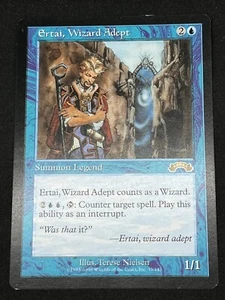 Magic the Gathering MTG Ertai, Zauberer Adept blau Exodus selten - Bild 1 von 2