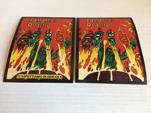 2 ADESIVI STICKERS I FANTASTICI QUATTRO STAR COMICS “TI ASPETTIAMO IN EDICOLA” - Imagen 1 de 2