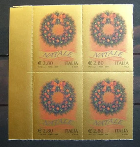 2008 Italia Quartina,Natale 2,80€  MNh**   - Imagen 1 de 1