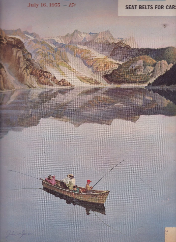 Saturday Evening Post Babe Didrikson Zaharias Antarctic July 16 1955 - Image 1 of 1