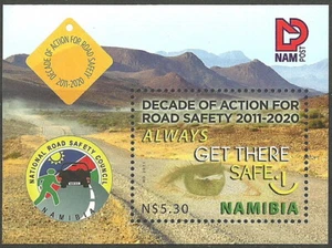 Namibia - Sicherheit im Straßenverkehr Block 76 postfrisch 2011 Mi. 1370 - Picture 1 of 1