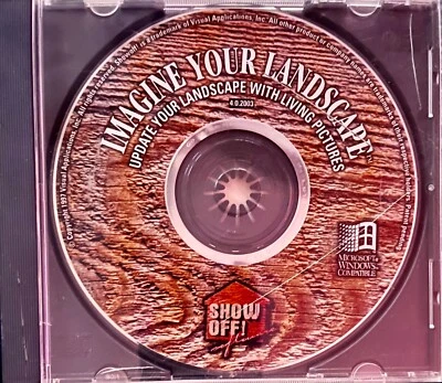 Imagine your Landscape Outdoor Exterior Layout Design Software PC WIN CD-ROM F S - Image 1 of 2