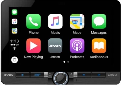 Jensen CAR813 8" Floating Touchscreen with Bluetooth, Apple CarPlay and Android - Image 1 of 4
