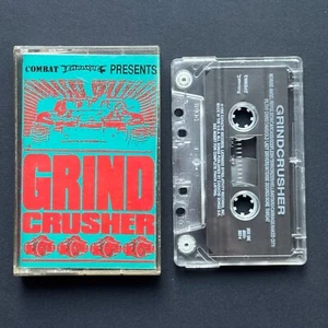 Grind Crusher 1990 Earache Death Metal Compilation Cassette - Picture 1 of 2