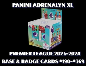 Panini Adrenalyn XL Premier League 23-24 Base Cards #190 - #369 Inc. Badge Cards - Bild 1 von 1