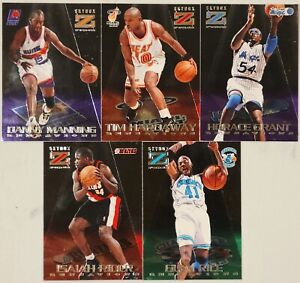 1996-97 SkyBox Z-Force ZENSATIONS Lot of 5 Cards Inserts