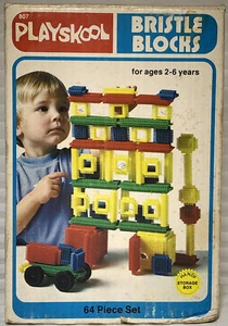 Vintage Bristle Blocks - Picture 1 of 5