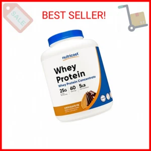 Nutricost Whey Protein Concentrate (Chocolate Peanut Butter) 5LBS - Gluten Free - Picture 1 of 2