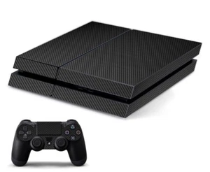 LidStyles Kohlefaser Konsole Contoller Hautschutz Aufkleber Sony PlayStation 4 - Bild 1 von 7