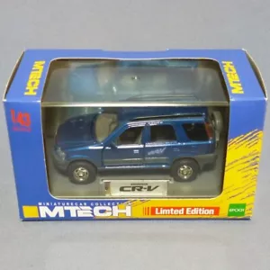 MTECH 1/43 HONDA CR-V RD1 BLUE-M FIRST GENERATION PROMOTIONAL NOVELTY FROM JAPAN - Picture 1 of 9
