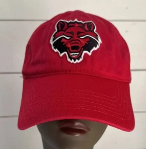 Arkansas State Red Wolves Hat Cap Relaxed Fit 3D Logo Tail Gate’n Gear Strapback - Picture 1 of 6