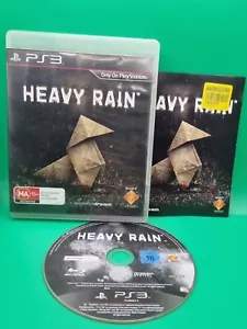 Heavy Rain - PS3 Playstation 3 Game Complete W Manual - Very Good Condition - Picture 1 of 3